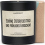 Duftkerze - Schöne Osterfeiertage und fröhliches Eiersuchen! - Happysoy®