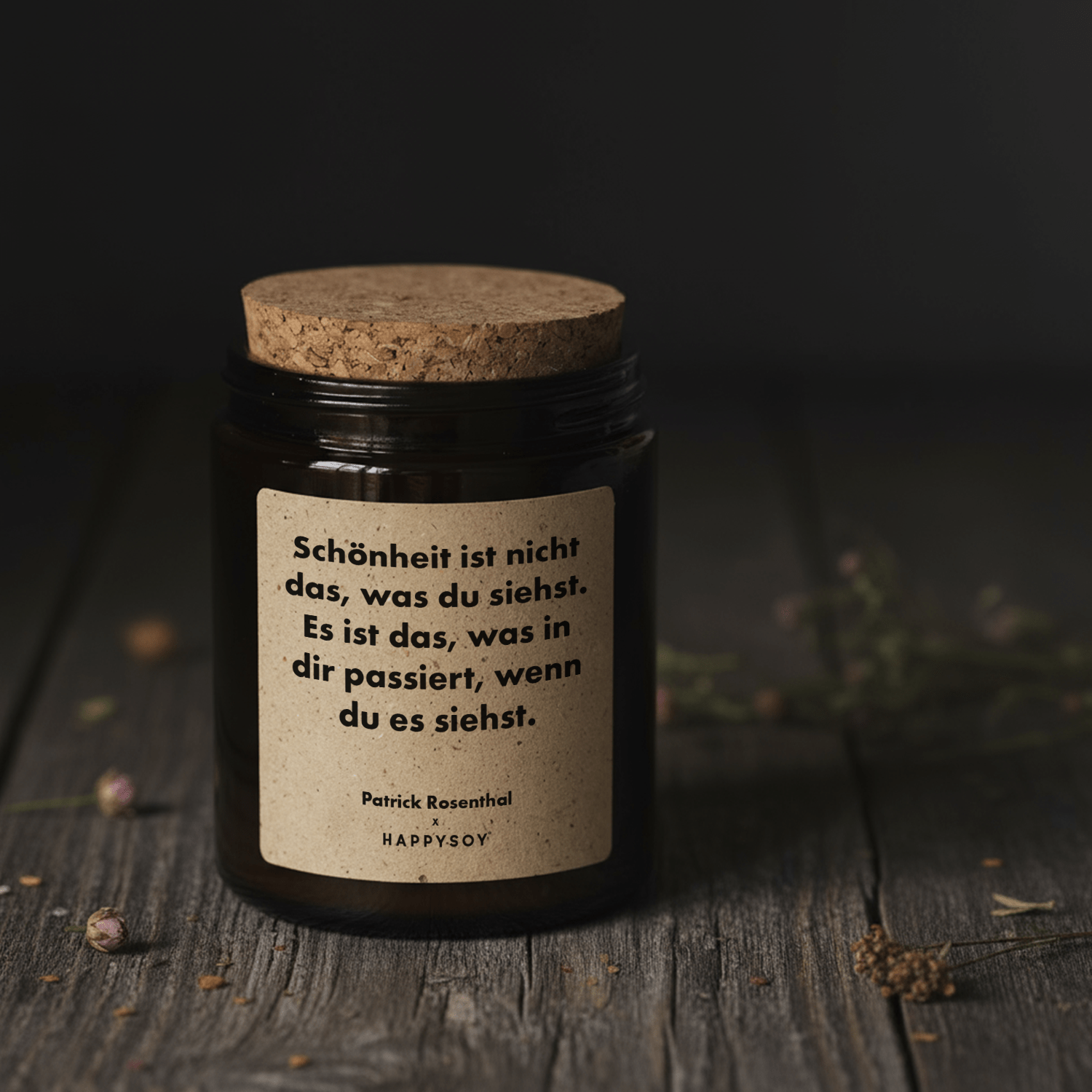 Duftkerze - Schönheit - by Patrick Rosenthal - Happysoy®