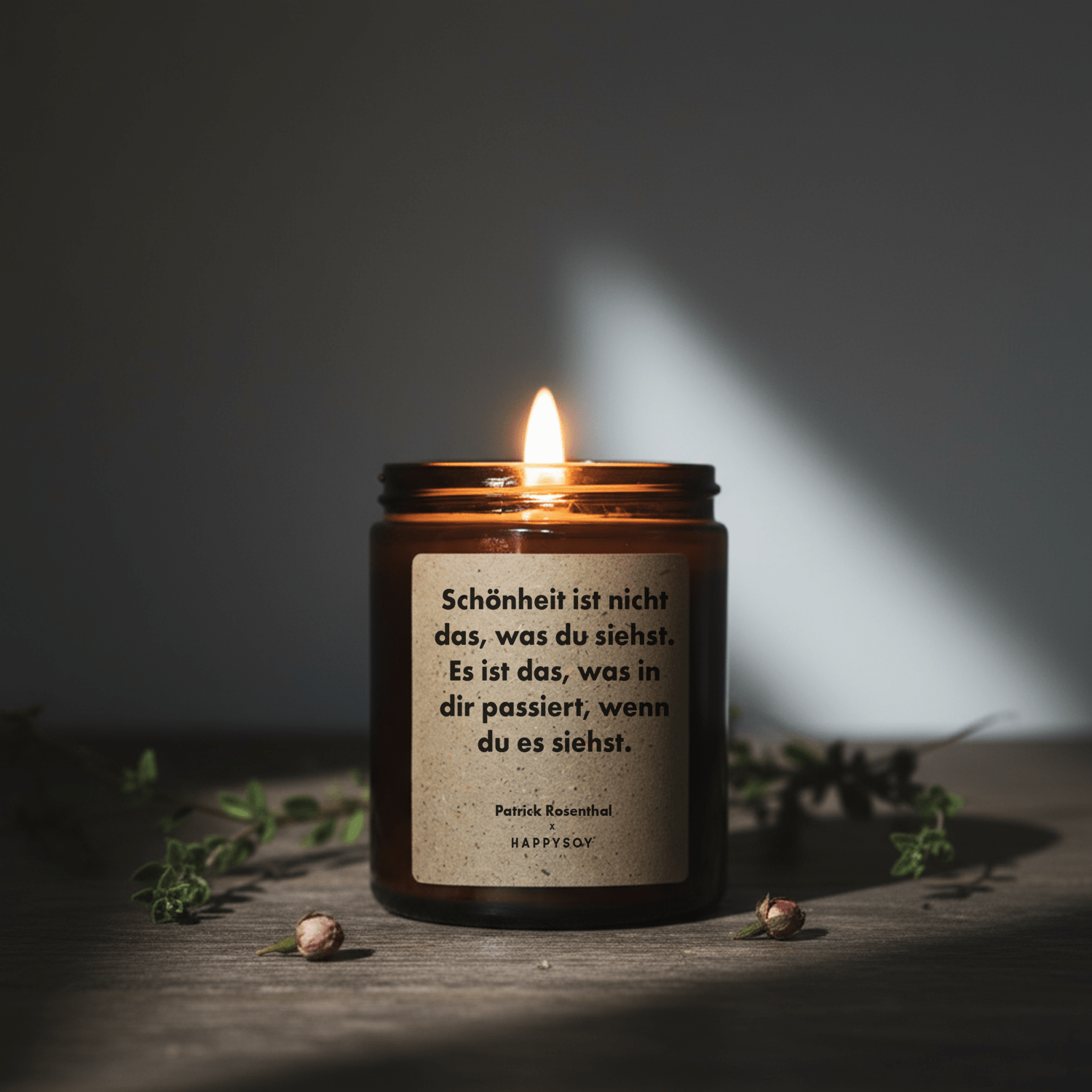 Duftkerze - Schönheit - by Patrick Rosenthal - Happysoy®