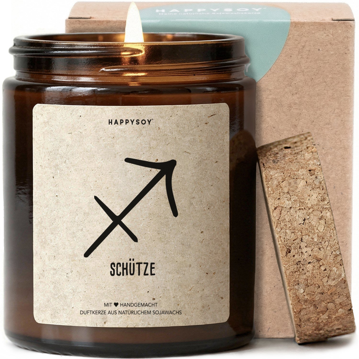 Duftkerze - Schütze - Happysoy®