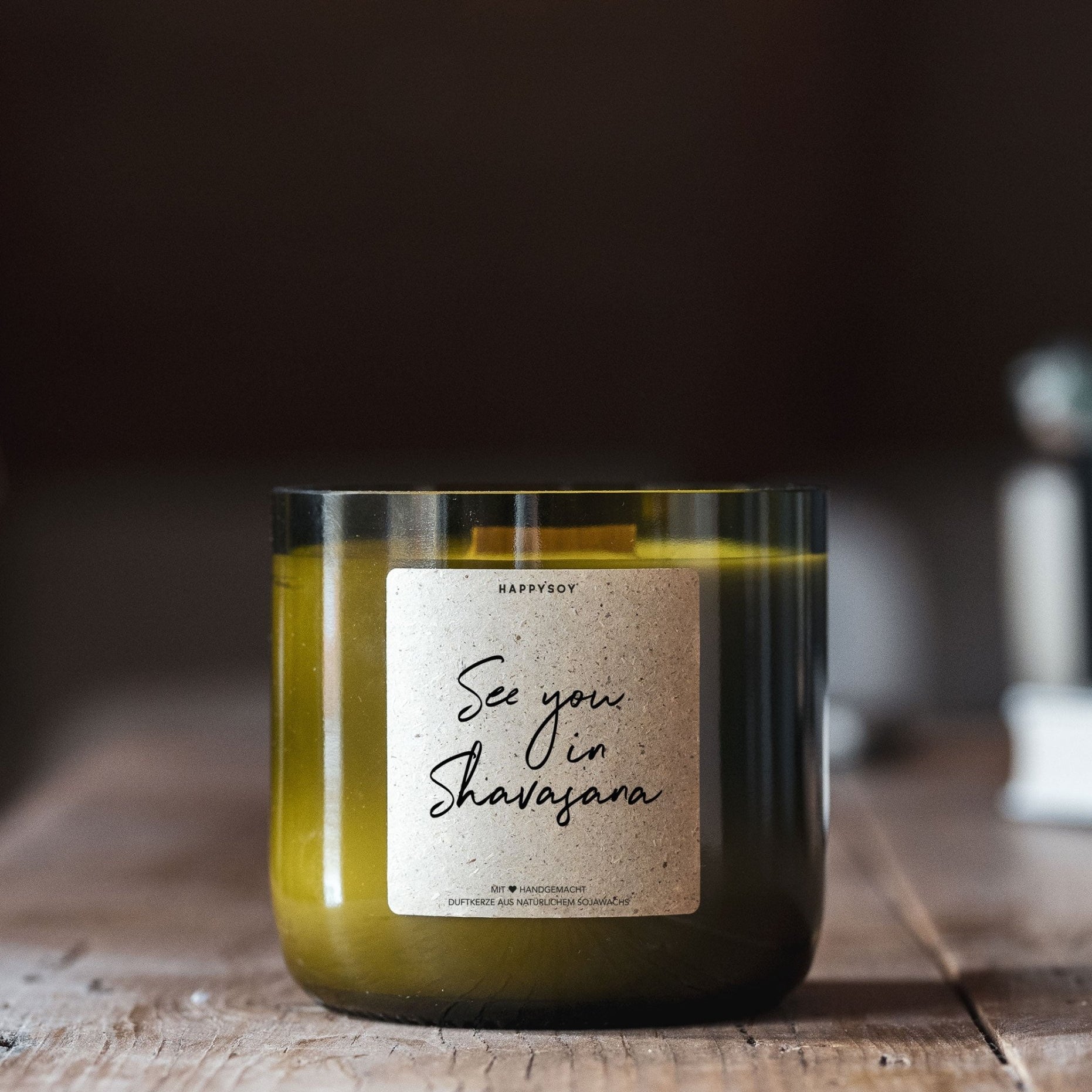 Duftkerze - See you in SHAVASANA - Happysoy®