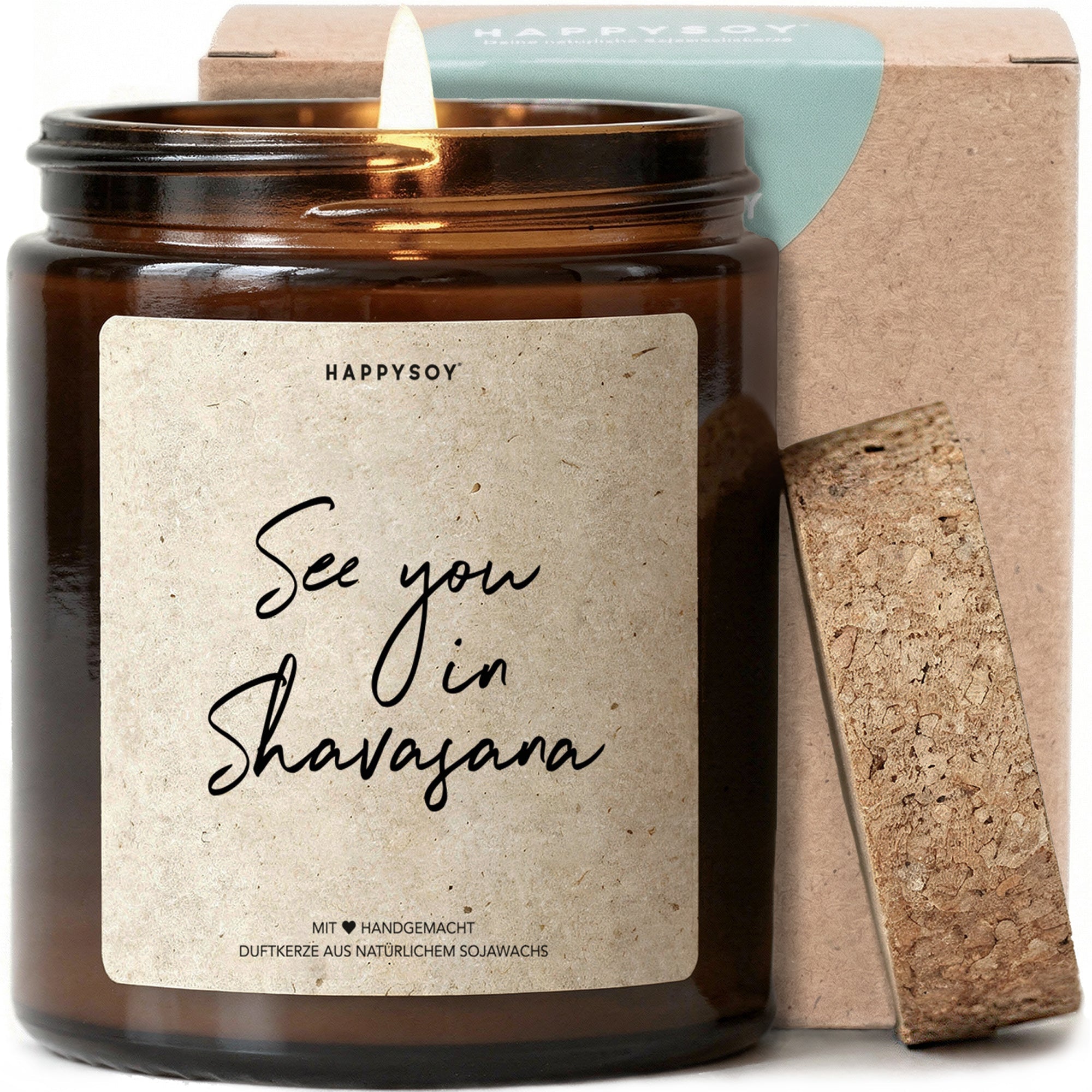 Duftkerze - See you in Shavasana - Happysoy®