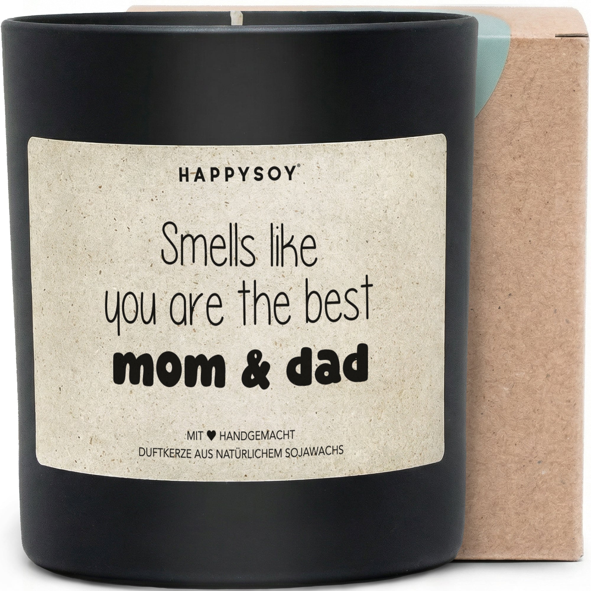 Duftkerze - Smells like you are the best mom & dad - Happysoy®