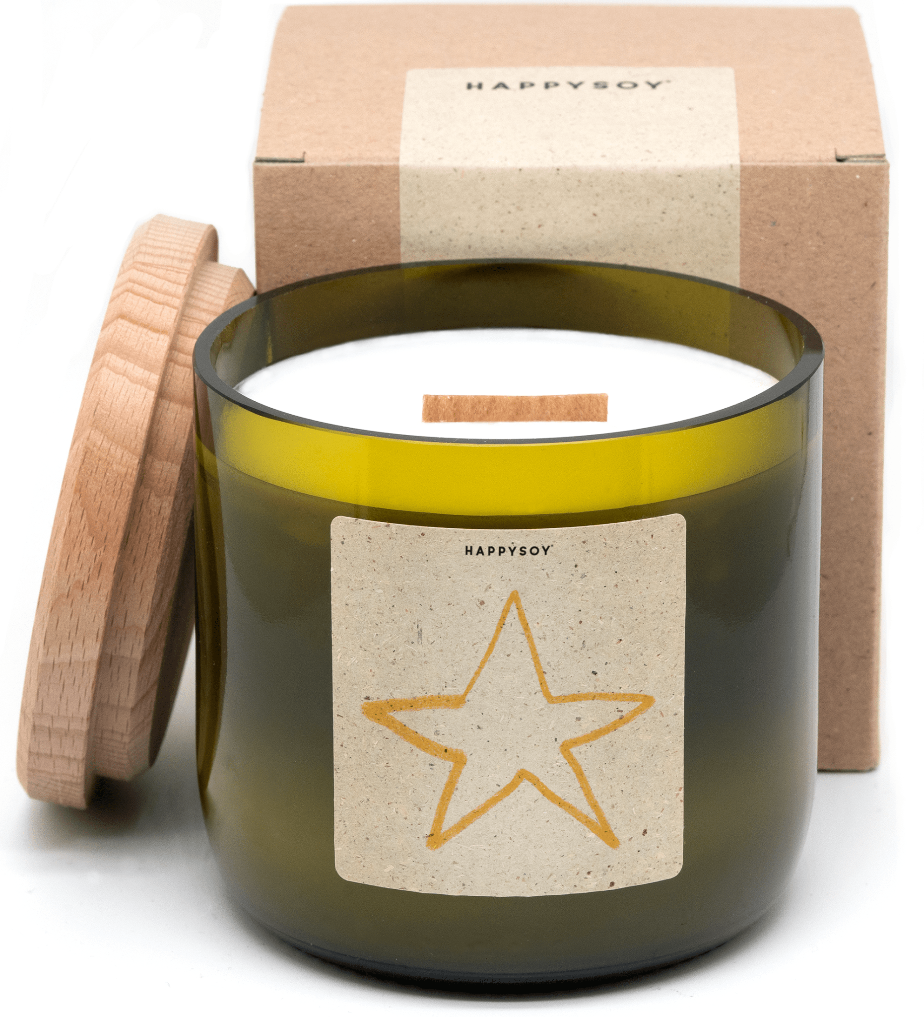 Duftkerze - Sterne - Happysoy®