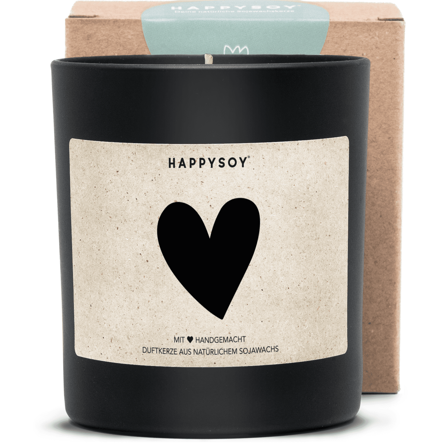 Duftkerze - Symbol Herz - Happysoy®