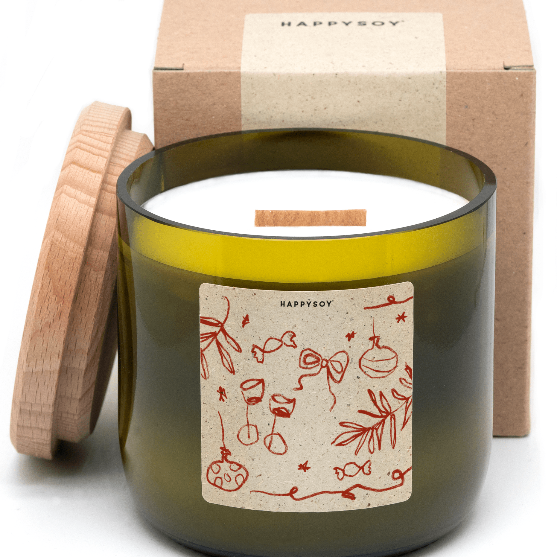 Duftkerze - Weihnachten feiern - Happysoy®