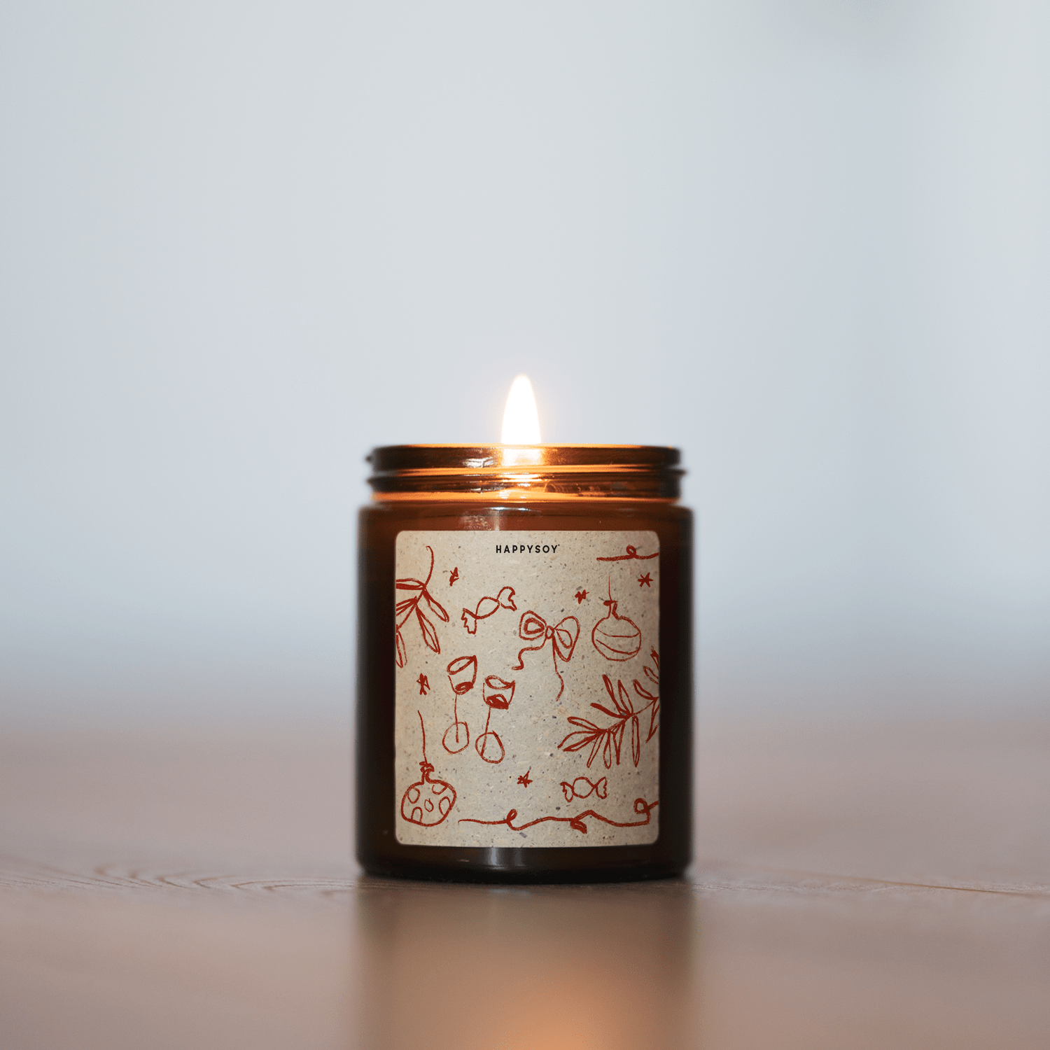 Duftkerze - Weihnachten feiern - Happysoy®
