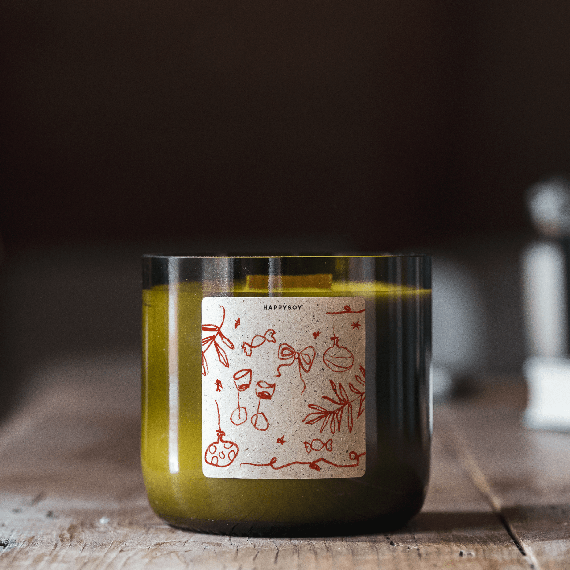 Duftkerze - Weihnachten feiern - Happysoy®