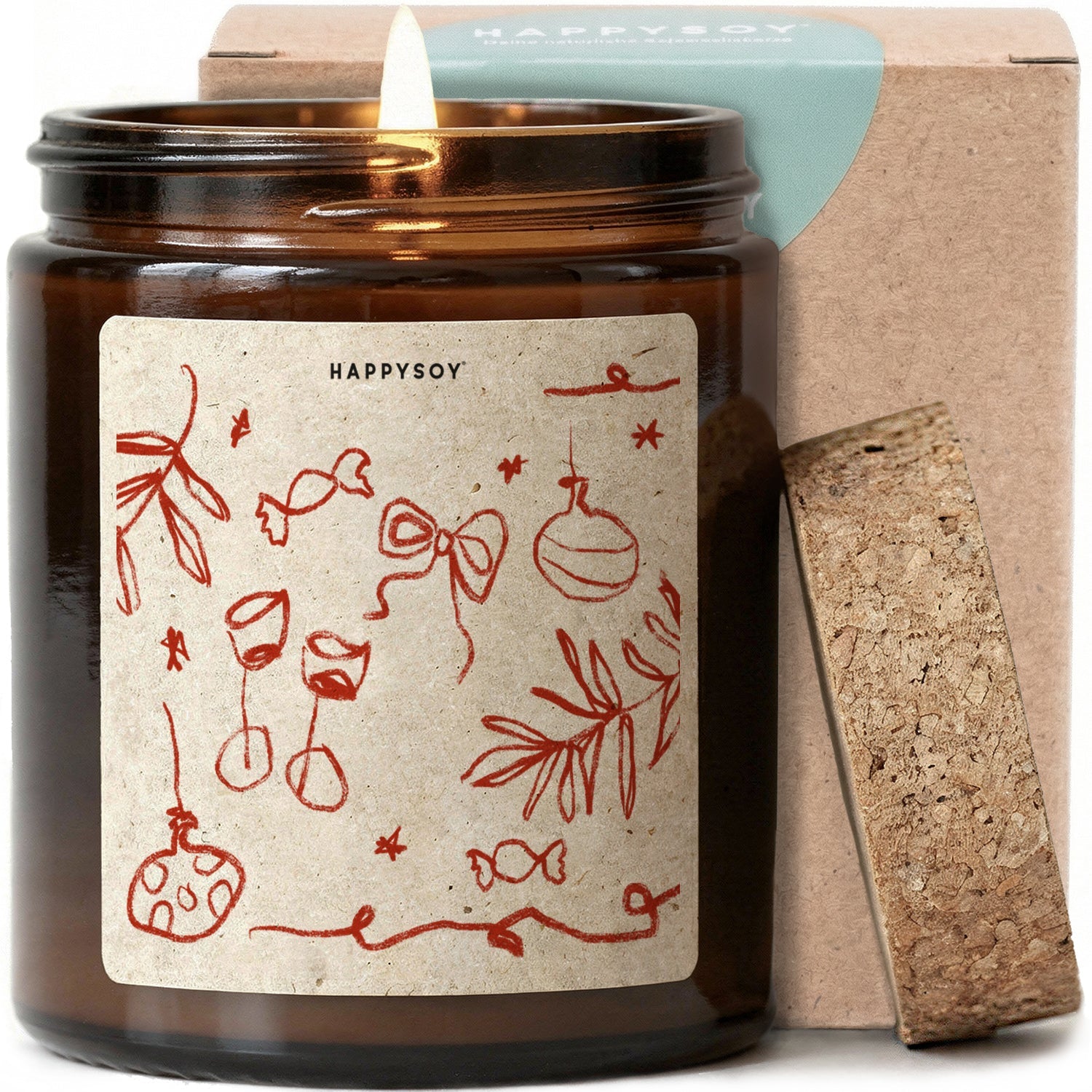 Duftkerze - Weihnachten feiern - Happysoy®