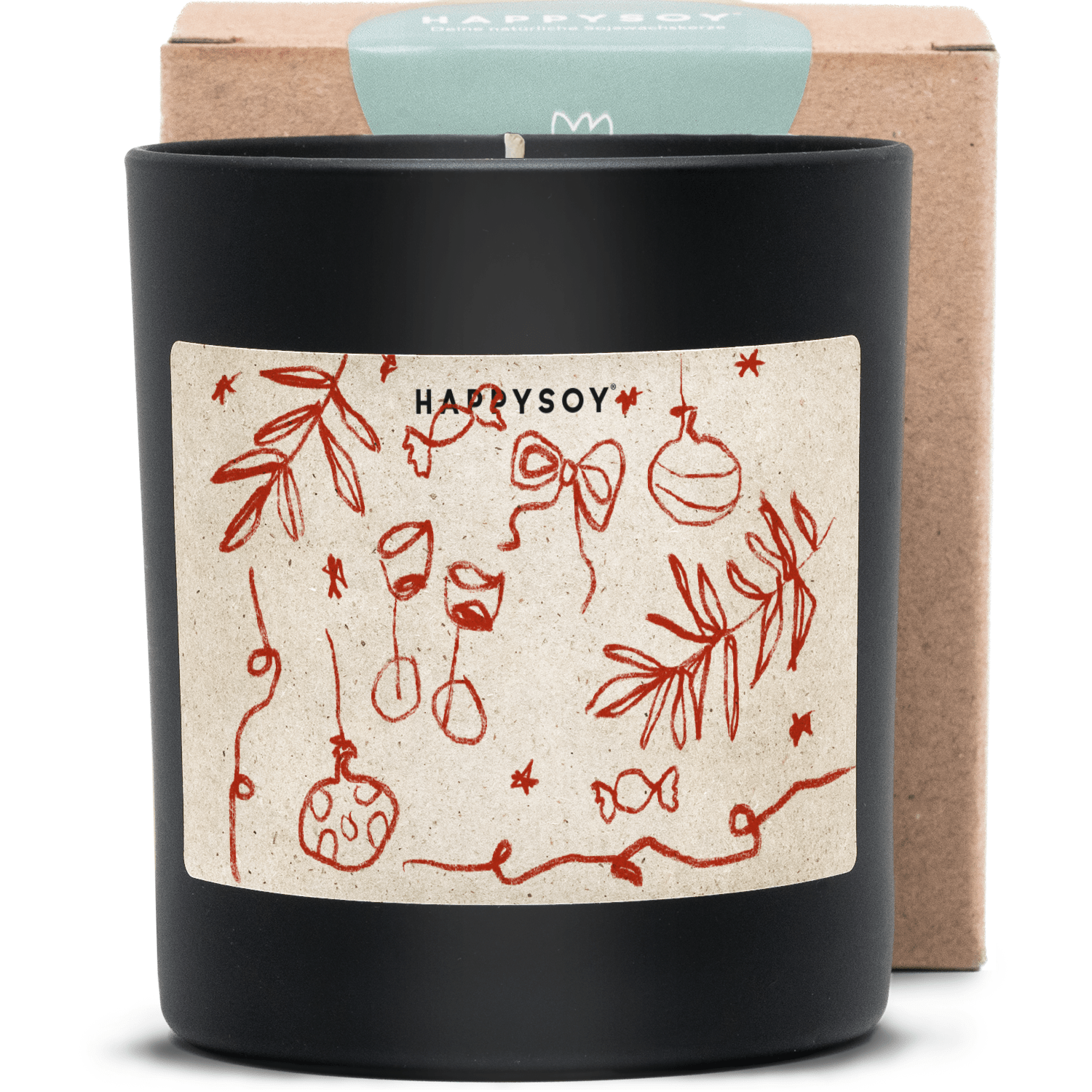 Duftkerze - Weihnachten feiern - Happysoy®
