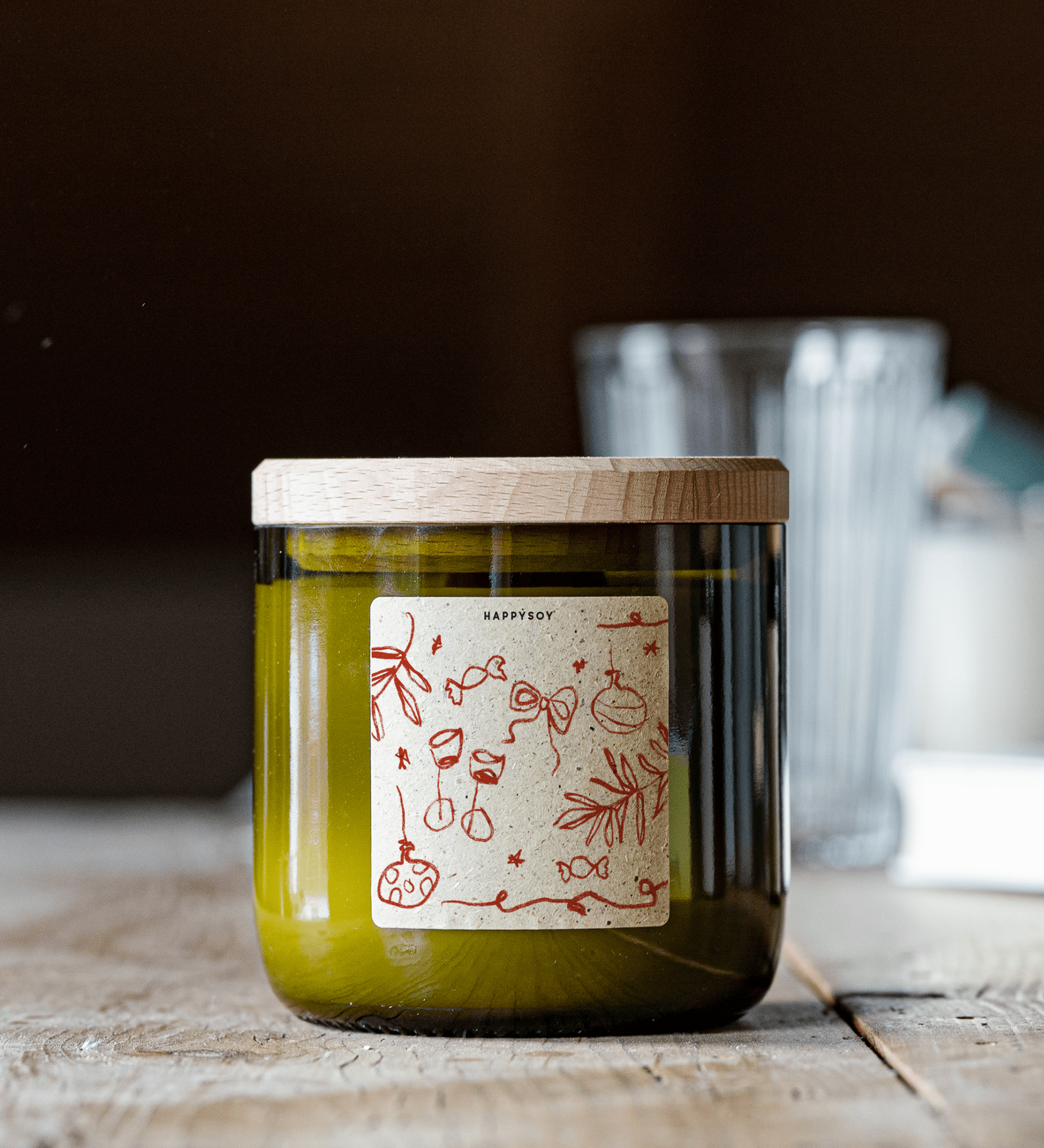 Duftkerze - Weihnachten feiern - Happysoy®