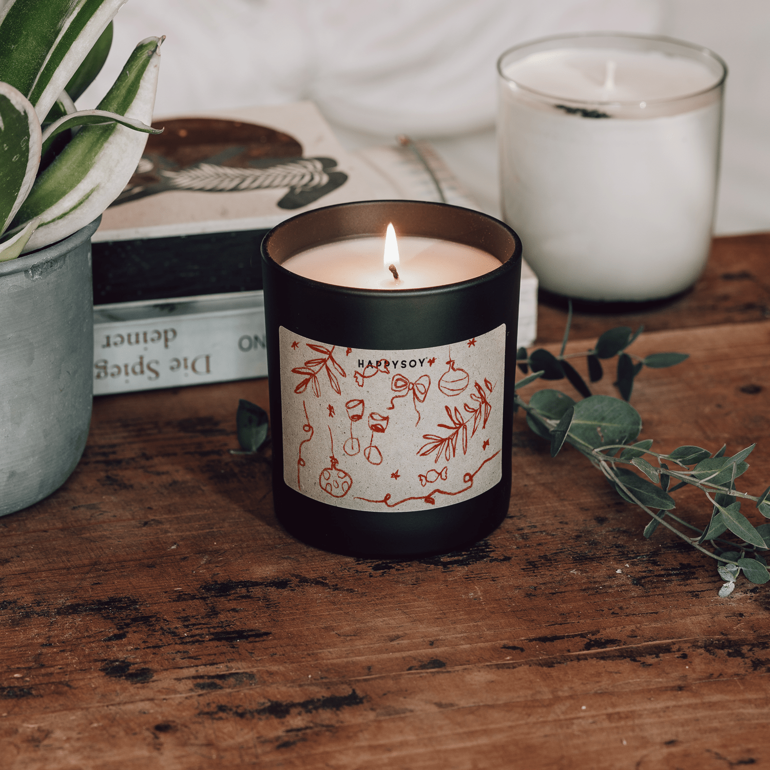 Duftkerze - Weihnachten feiern - Happysoy®