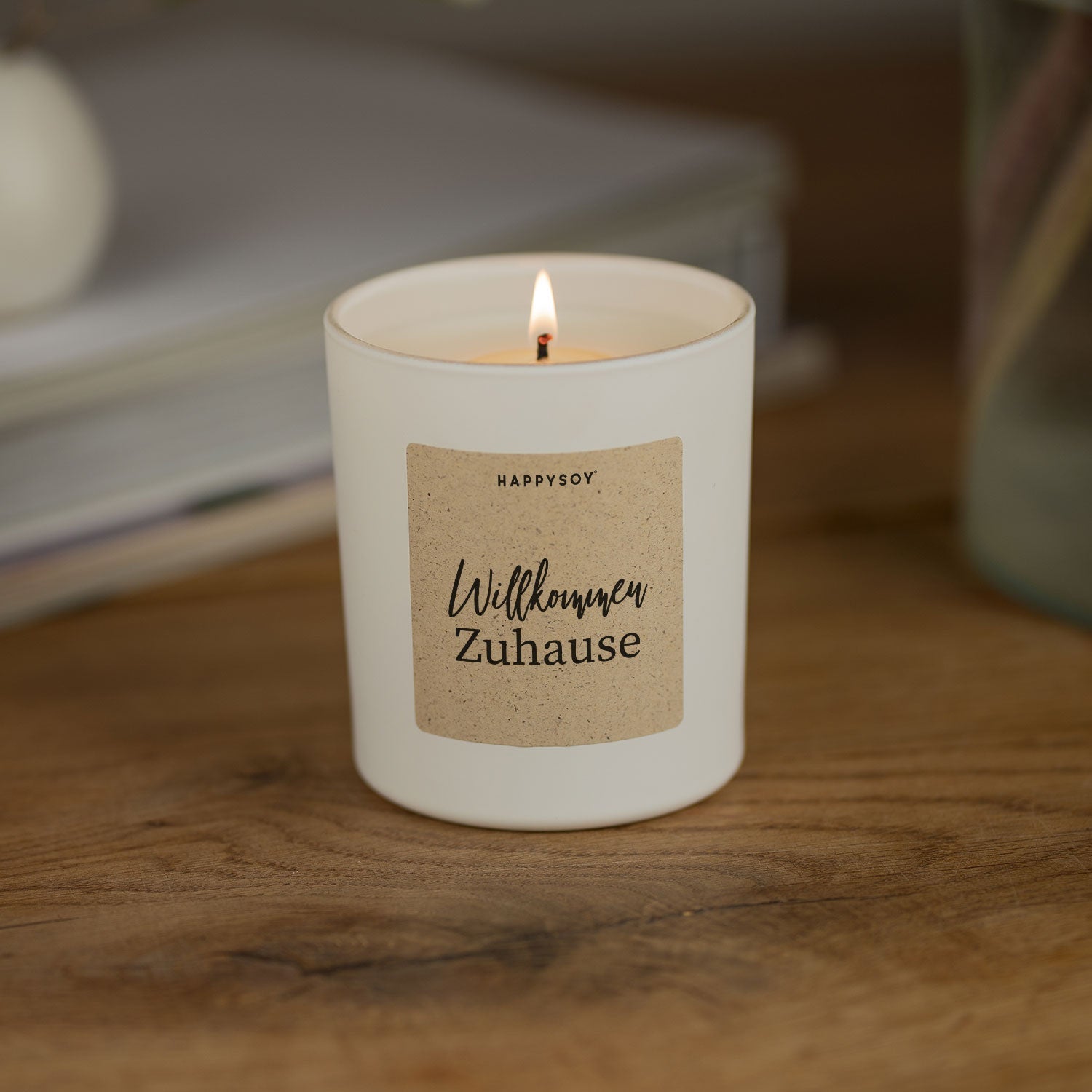 Duftkerze - Wilkommen Zuhause - Happysoy®