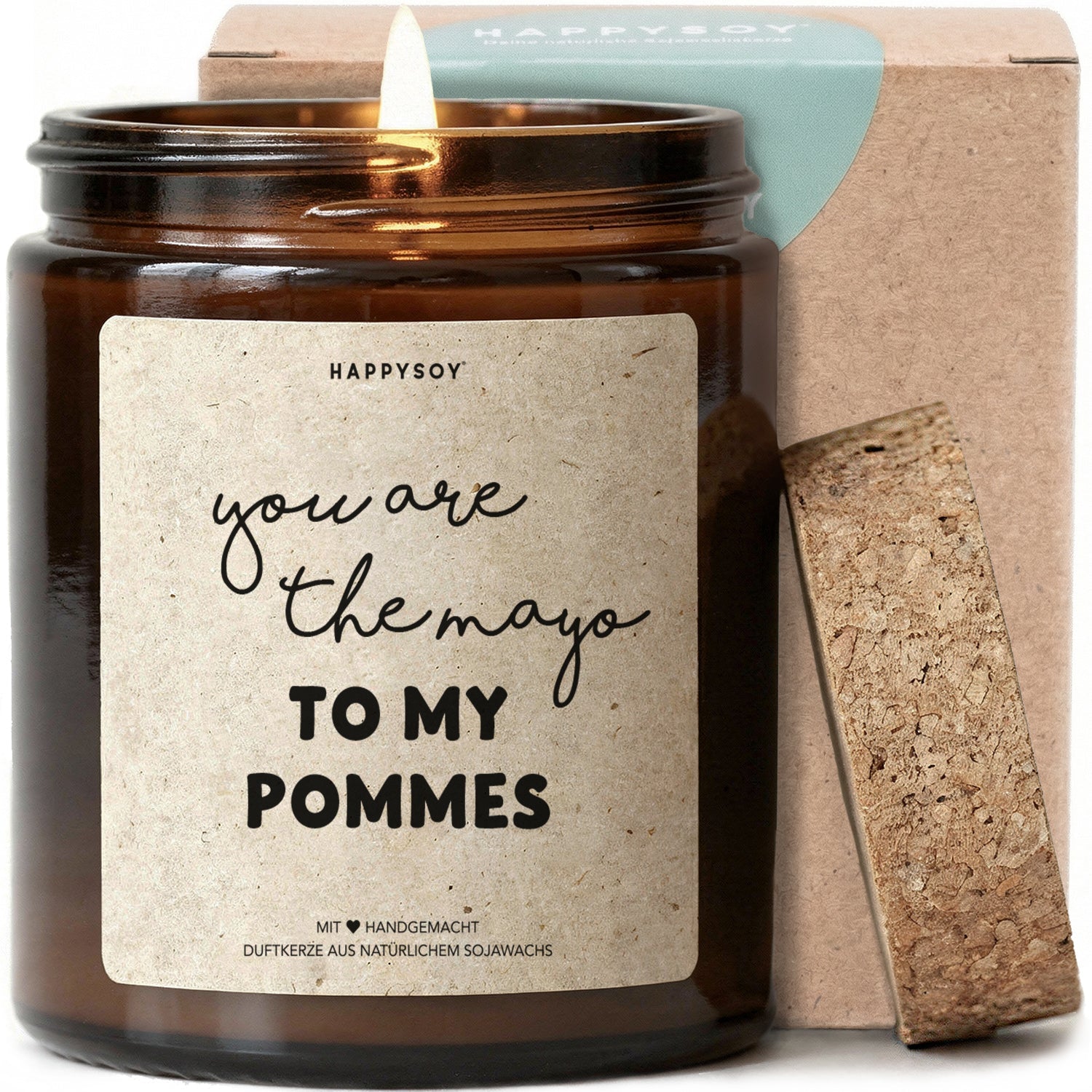 Duftkerze - you are the mayo to my pommes - Happysoy®