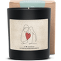 Duftkerze - You & Me mit Herz - Happysoy®
