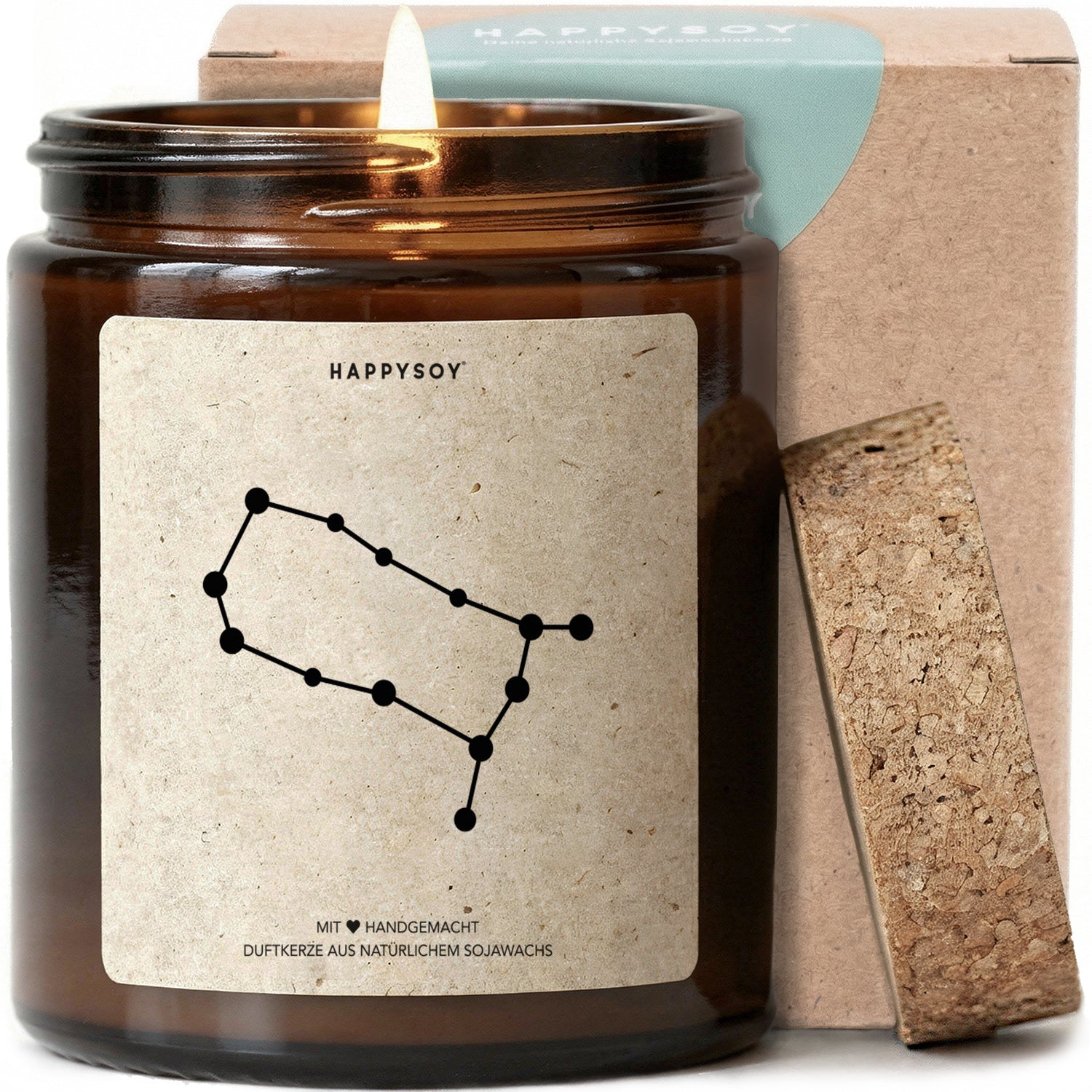 Duftkerze - Zwillinge 2 - Happysoy®