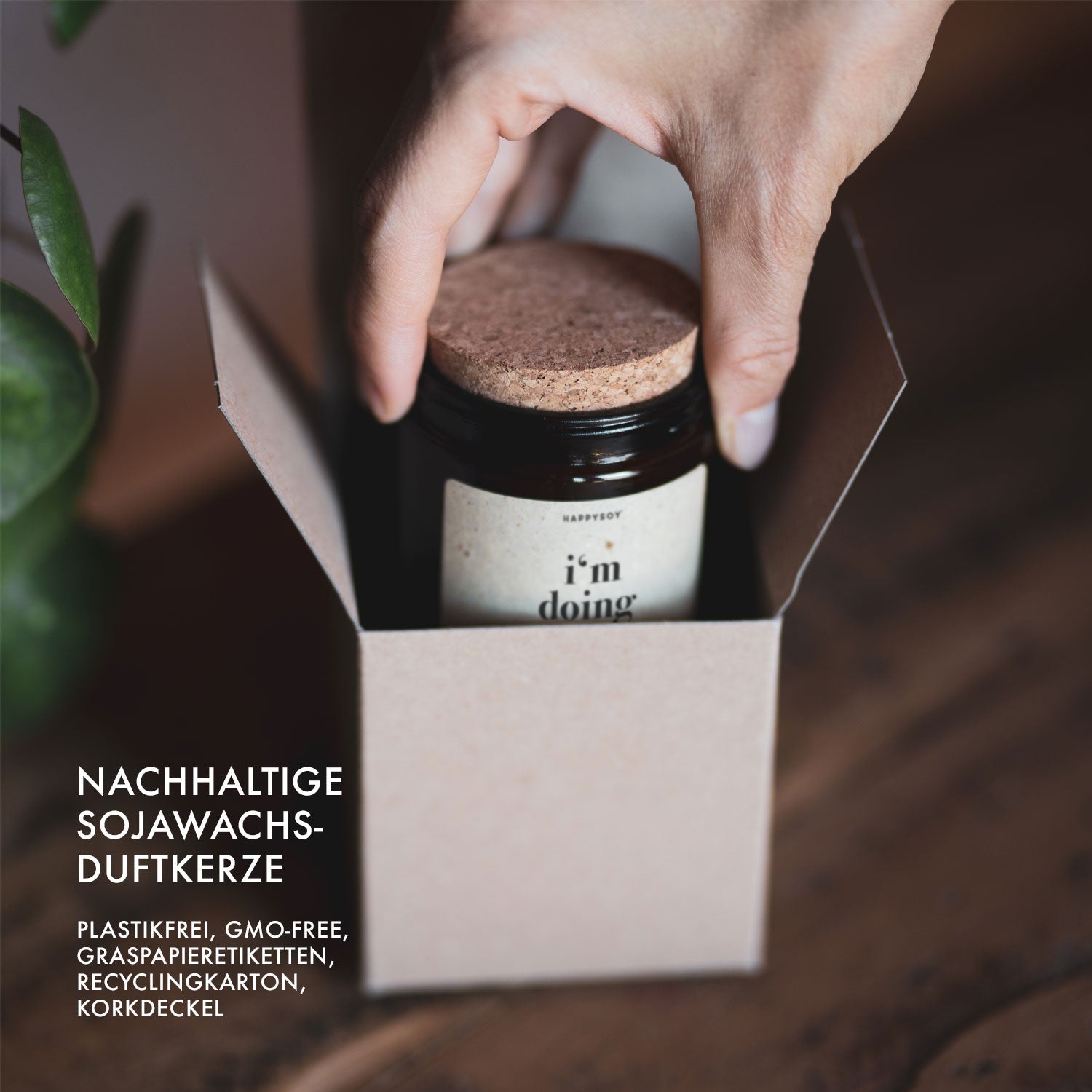 Duftkerze - I´m doing this for me! - Happysoy®
