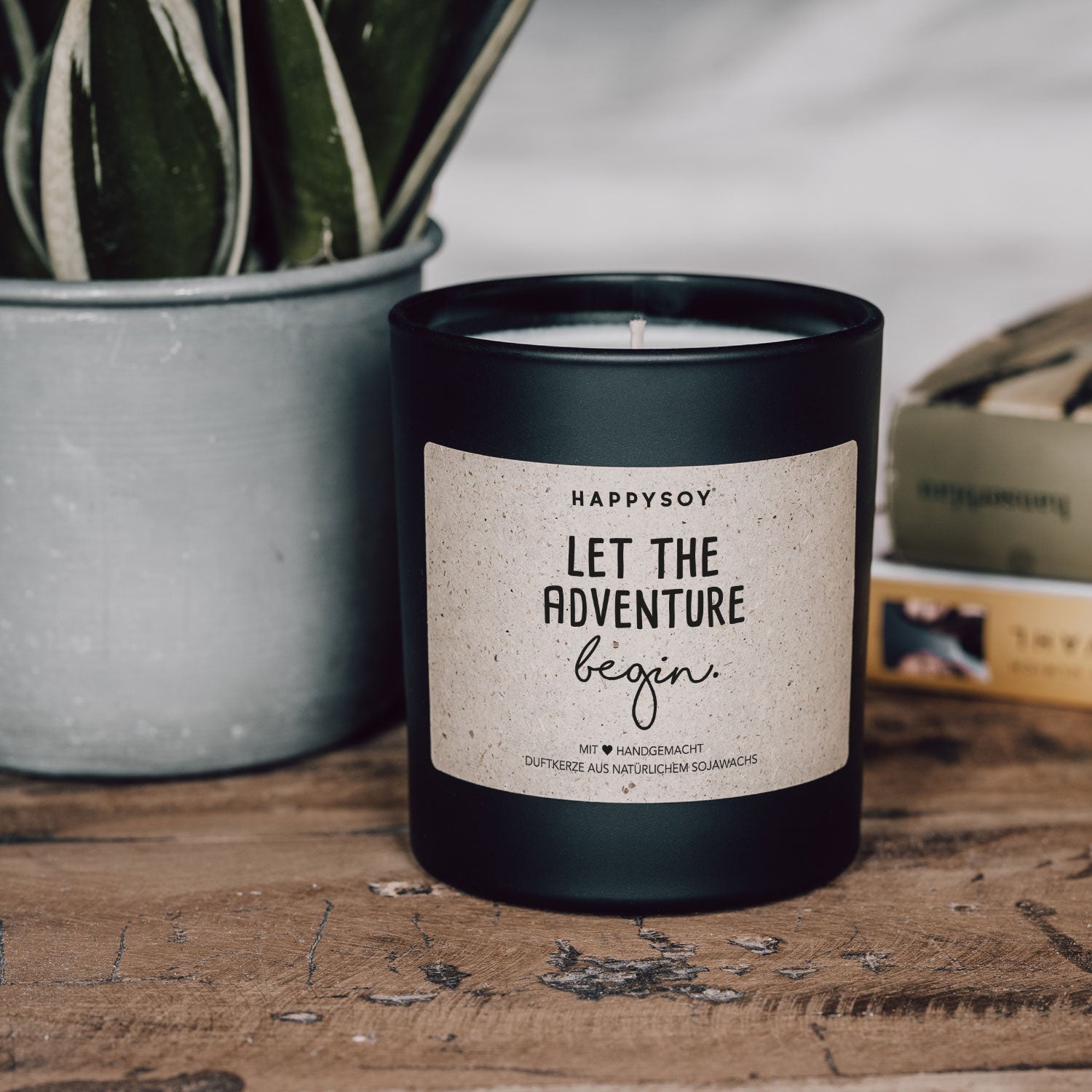 Duftkerze - Let the adventure begin - Happysoy®