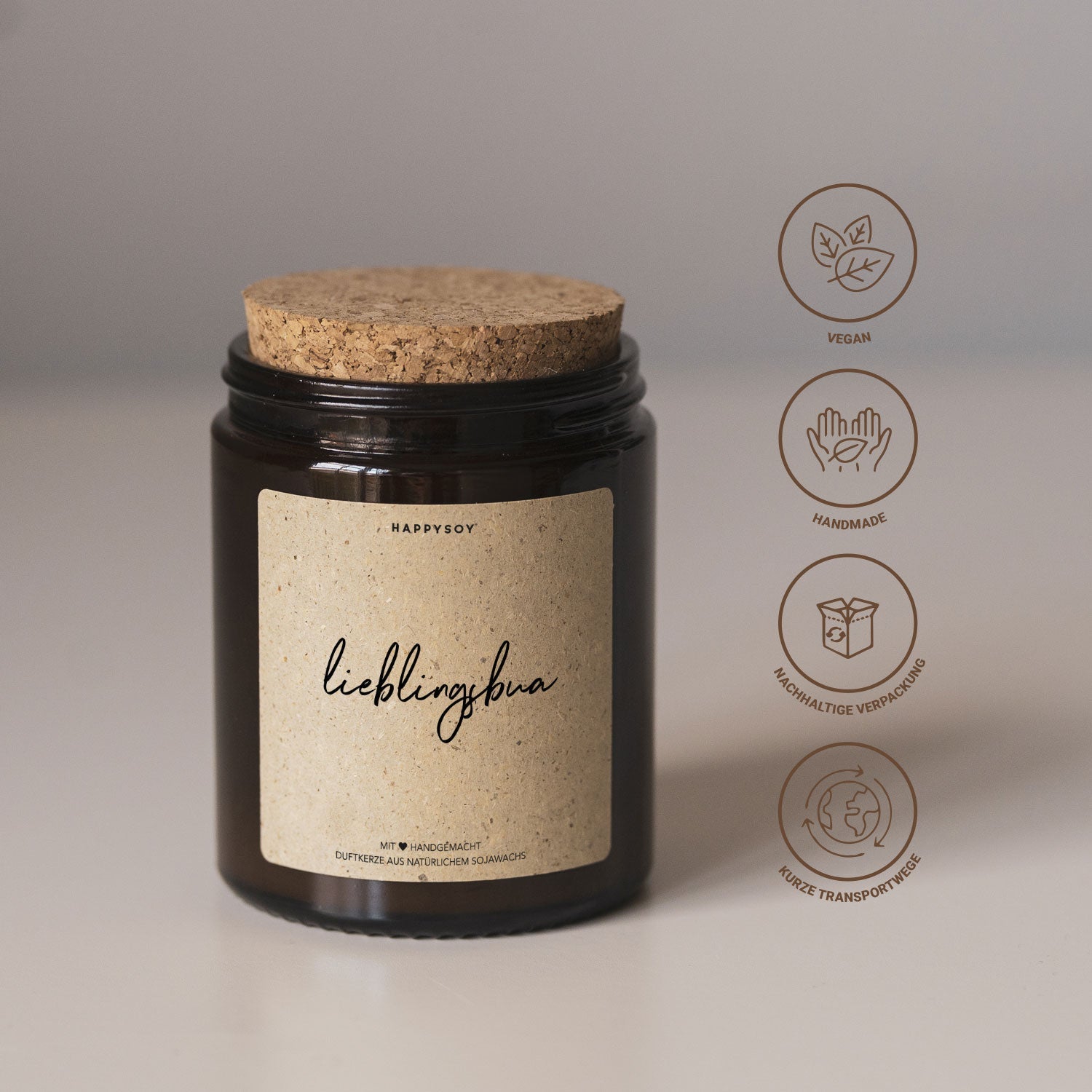 Duftkerze - Lieblingsbua - Happysoy®